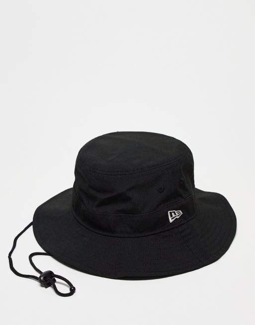 New Era Exclusive – Reoreve – Czarny kapelusz bucket typu safari