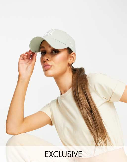 New Era - Exclusivité - 9Forty - Casquette avec logo NY - Vert sauge