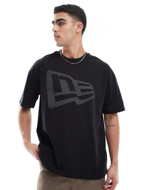 Tシャツ・カットソー New Era AP NEW ERA x XORDINARY X LOGO HD51 BLK 14363698_SS-TEE_FW24_NEW-ERA-