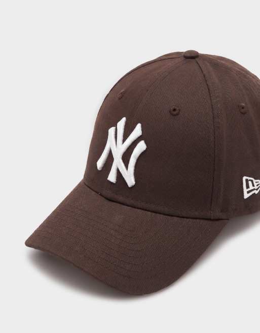 New Era - Gorra marrón con logo de los NY Yankees, 5 de 6