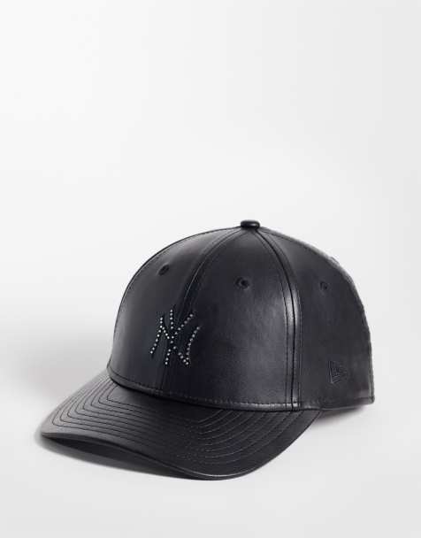 New Era - gorra negra con logo adornado con cristales de NY Yankees 9FORTY para mujer - view 1