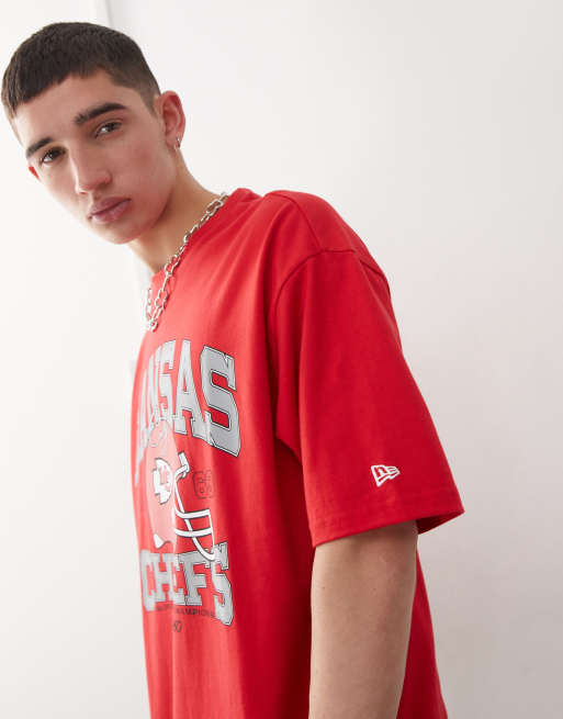 New Era – Kansas City Chiefs – Röd t-shirt, 4 av 4