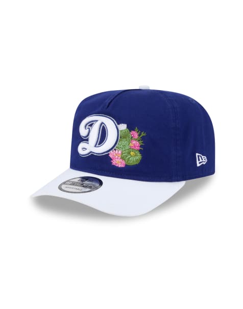New Era - LA Dodgers 19twenty - Cappellino blu/bianco con toppa laterale e visiera a contrasto - view 1