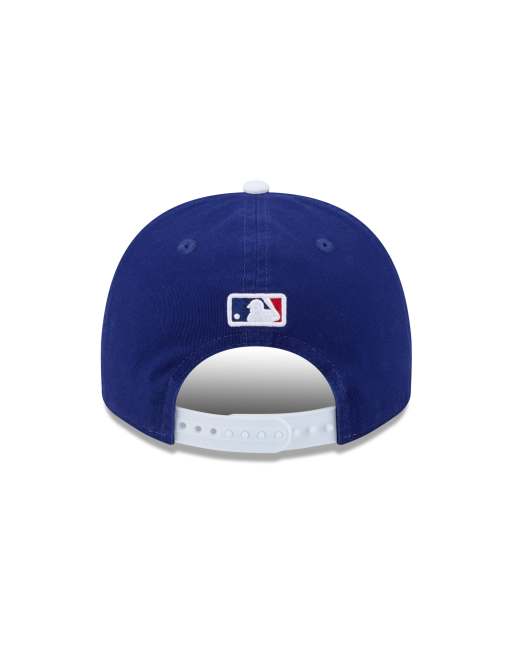 New Era LA Dodgers 19twenty side patch cap with contrasting peak in blue/white, 6 of 6