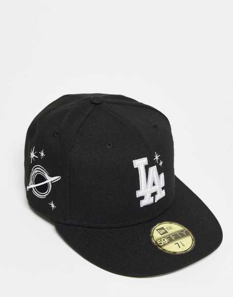 New Era - LA Dodgers - 59fifty - Pet met geborduurd planeet-icoontje in zwart - view 1