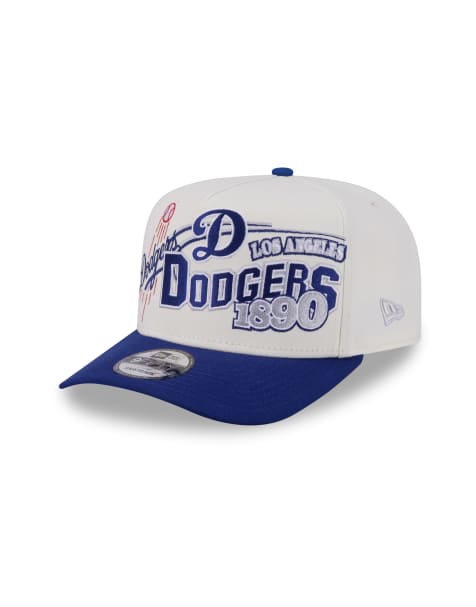 New Era – LA Dodgers 9Fifty – Bunte Kappe mit Logoprint und kontrastierendem Schirm - view 1