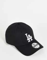 New Era LA Dodgers 9forty cap in black
