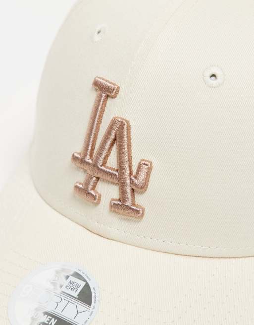 Casquette homme 9Forty Adjustable Los Angeles Dodgers Cord Beige