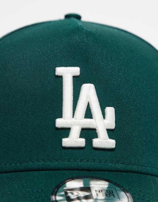 New Era LA Dodgers 9forty cap in green ASOS