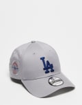 [New Era] New Era LA Dodgers 9Forty cap in grey One Size GREY