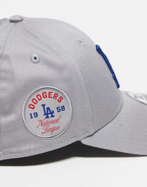 New Era LA Dodgers 9forty cap in grey | ASOS