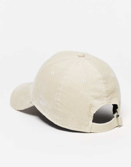 New Era LA Dodgers 9forty cap in off white cord, 4 of 4