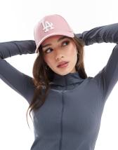 47 Brand New York Yankees mini logo cap in burgundy | ASOS