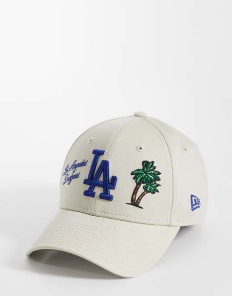 New Era - LA Dodgers 9forty - Cremehvid kasket med bymærke - view 1