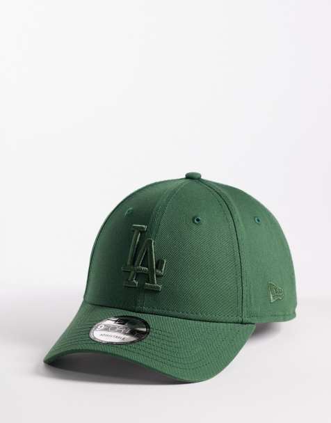 New Era - LA Dodgers - 9Forty - Essential - Pet in donkergroen - view 1