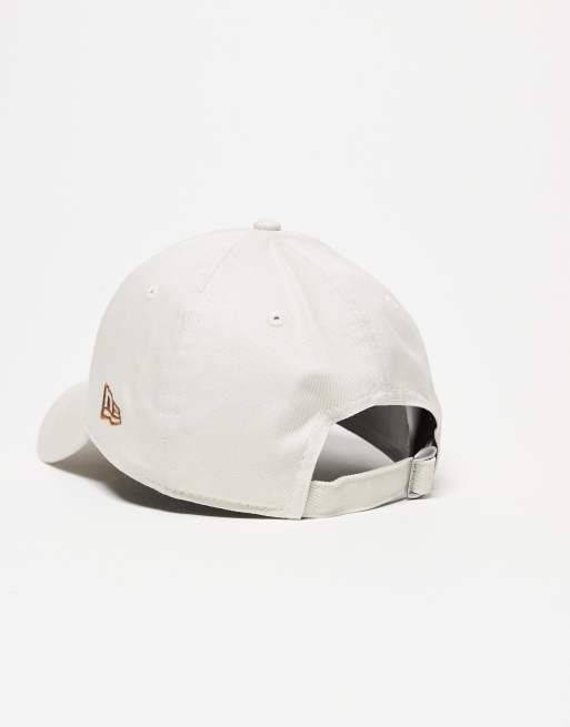 New Era – LA Dodgers – 9forty – Gräddvit keps med djurmönstrad logga, 2 av 3
