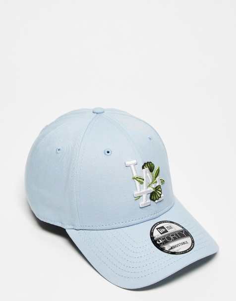 New Era – LA Dodgers 9Forty – Kappe in Blau mit floralem Logo - view 1
