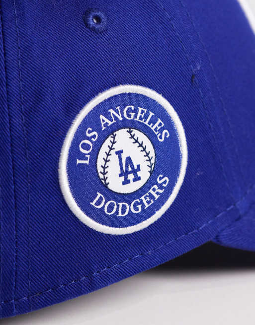 New Era – LA Dodgers 9Forty – Kappe in Blau mit gesticktem Aufnäher an der Seite, 2 von 3