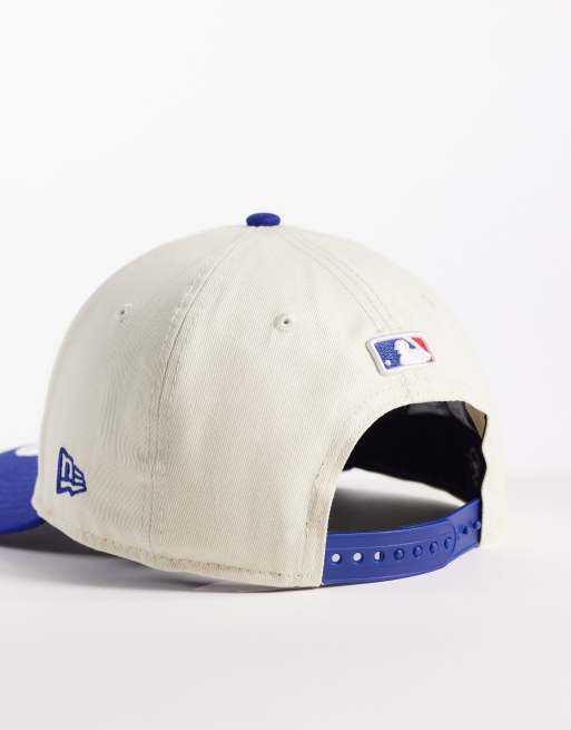 New Era – LA Dodgers 9Forty – Kappe in Cremeweiß/Blau mit mittelhoher Krone, 3 von 3