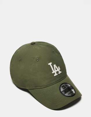[New Era] New Era LA Dodgers 9Twenty cap in khaki-Green One Size KHAKI