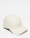 [New Era] New Era LA Dodgers 9Twenty cap in off white One Size WHITE