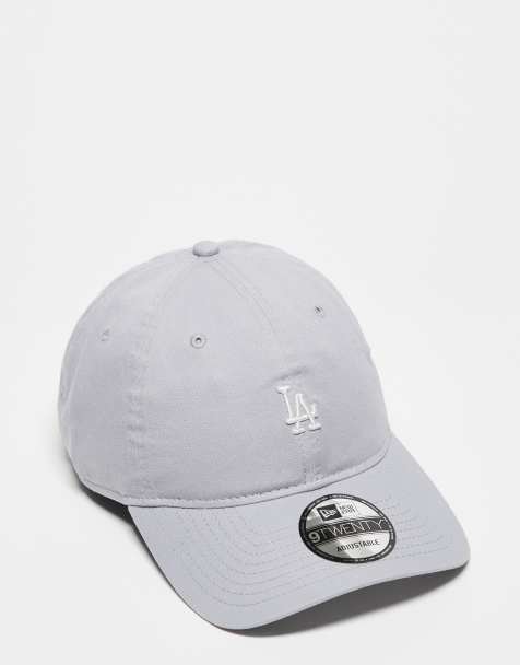 New Era – LA Dodgers 9Twenty – Kappe in Grau mit kleinem Logo - view 1