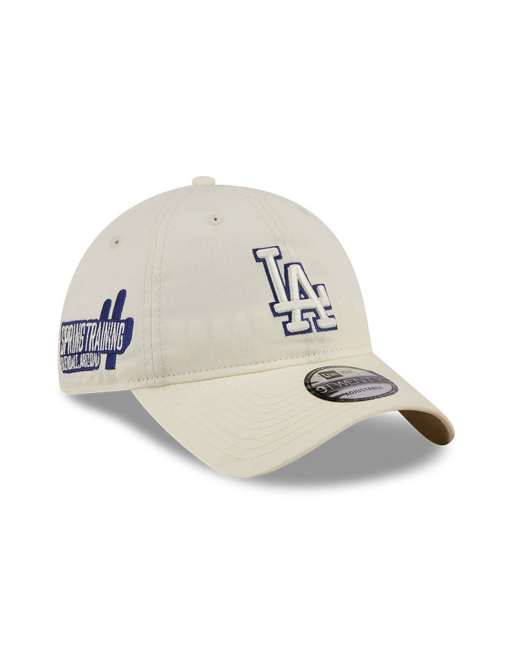 New Era – LA Dodgers 9Twenty – Kappe in Weiß mit Logo und seitlichem Aufnäher, 2 von 6