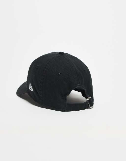 New Era - LA Dodgers - 9twenty - Pet zonder structuur met mini logo in zwart met wassing, 3 van 3