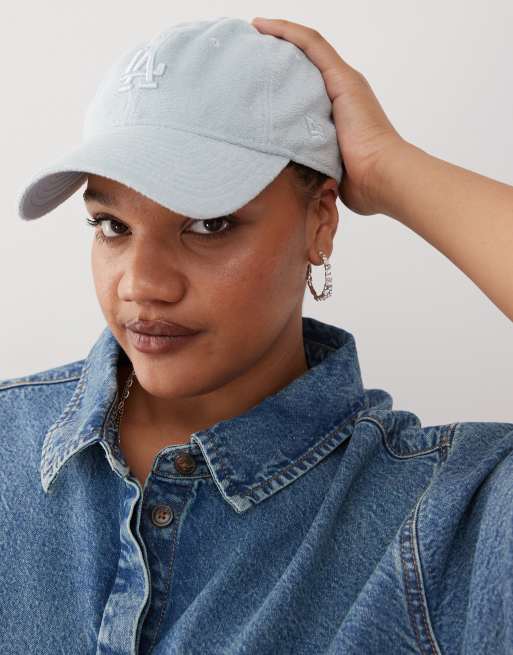 New Era – LA Dodgers 9Twenty – Unstrukturierte Frottee-Kappe in Blau, 3 von 3