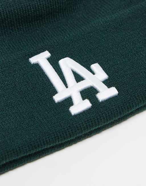New Era - LA Dodgers - Beanie met omslag in donkergroen, 2 van 3