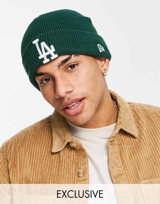 New Era - LA Dodgers - Berretto in maglia piqué verde - In esclusiva per ASOS