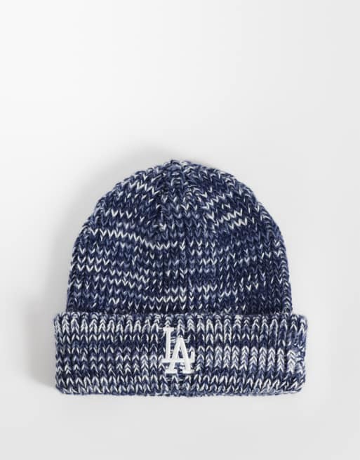 New Era LA Dodgers bonnet à revers en maille chinée marine multicolore, 1 de 3