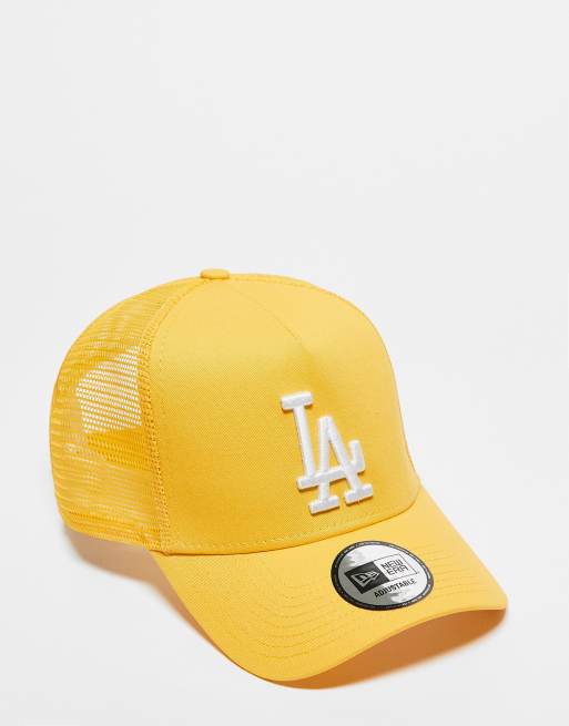 New Era - LA Dodgers - Casquette camionneur - Jaune et multicolore