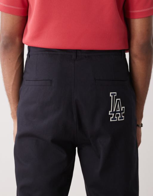 New Era – LA Dodgers – Chinohose in Marineblau mit weitem Bein, 5 von 5