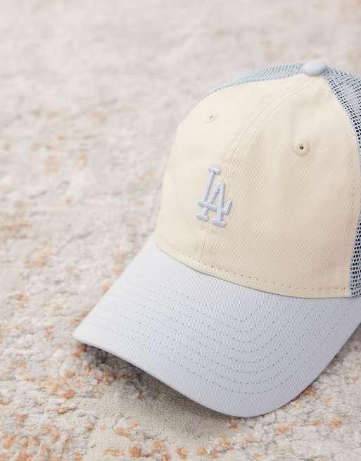 New Era – LA Dodgers – Czapka trucker z kontrastowym niebieskim daszkiem, 2 z 3