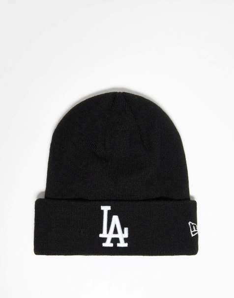 New Era – LA Dodgers – Czarna czapka beanie z podwijanym dołem - view 1