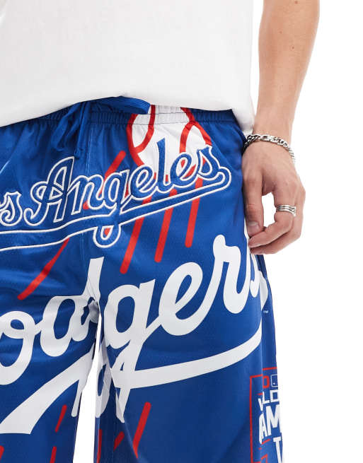 Dodgers basketball shorts online