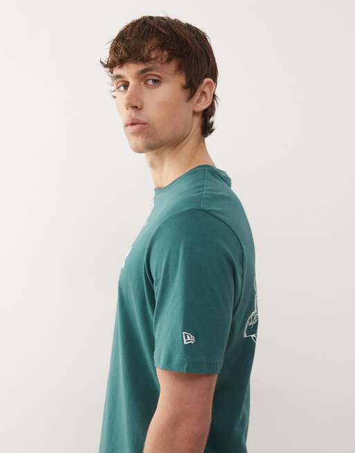 New Era – LA Dodgers – Grön t-shirt i regular fit med tryck baktill, 4 av 5