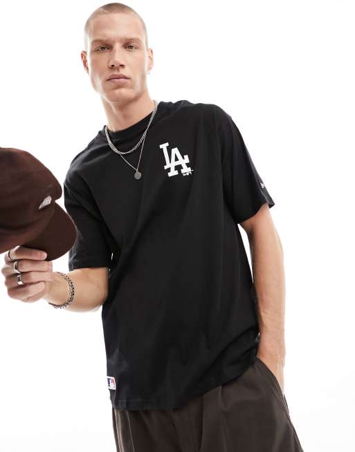 New Era LA Dodgers oversized t-shirt in black