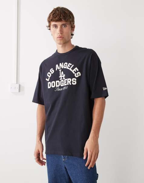 New Era LA Dodgers oversized t-shirt in navy - view 1
