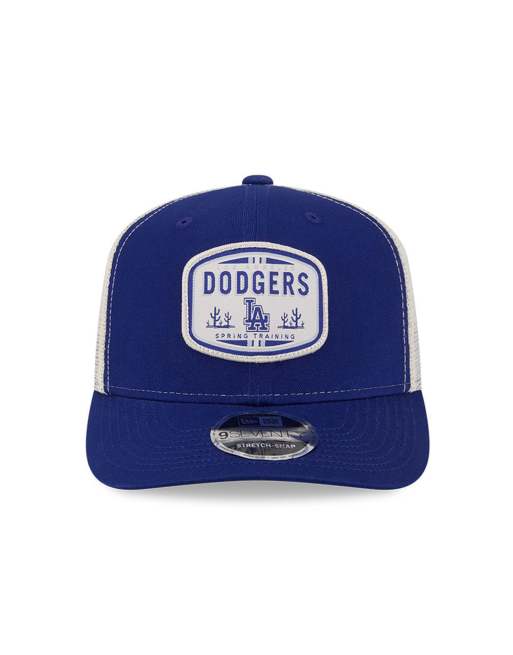 New Era LA Dodgers patch 9seventy trucker cap in blue/white, 3 of 6