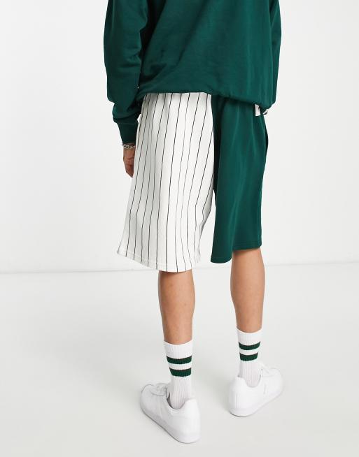 New Era MLB LA Dodgers jersey shorts in grey exclusive to ASOS