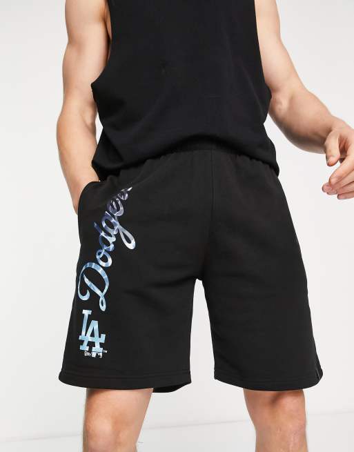 New Era MLB LA Dodgers jersey shorts in grey exclusive to ASOS