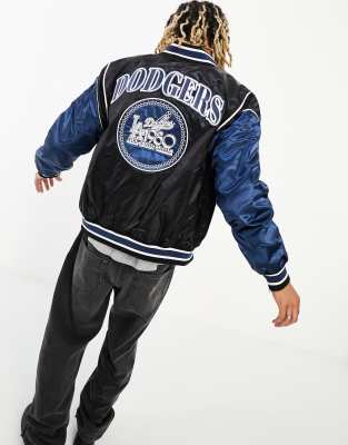 New Era MLB Varsity Los Angeles Dodgers Jacket (navy/off white)