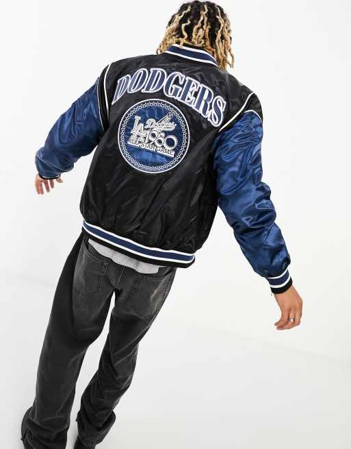 New era MLB Large Logo Varsity Los Angeles Dodgers Jacket Blue