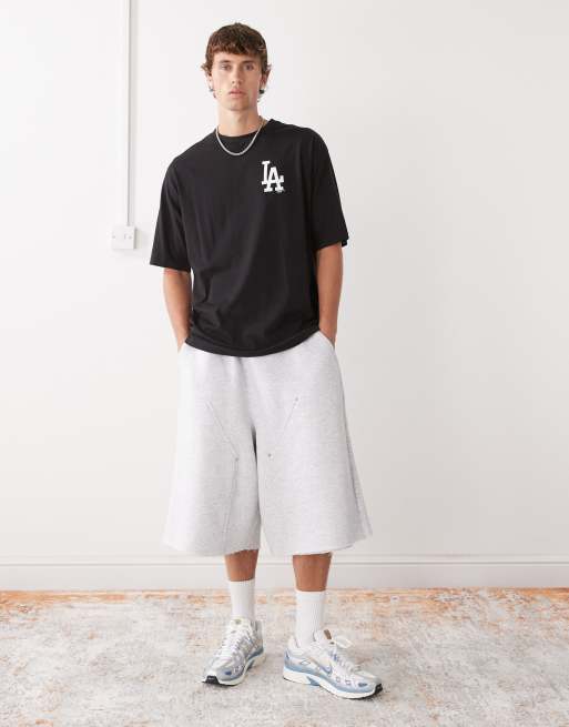 New Era - LA Dodgers - T-shirt oversize à imprimé nourriture - Noir, 2 de 5