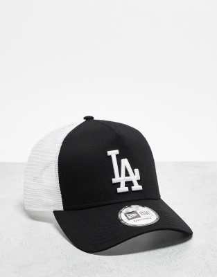 New Era New Era LA Dodgers trucker cap in black