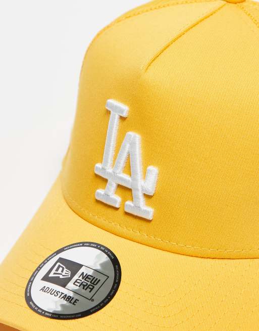 New Era – LA Dodgers – Trucker-Kappe in Gelb und anderen Farben, 2 von 3