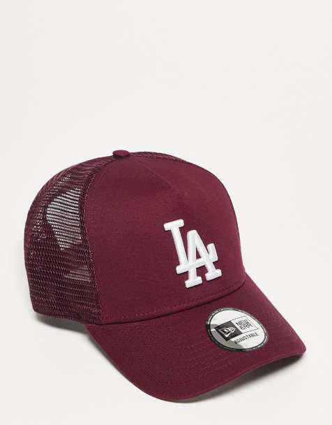 New Era – LA Dodgers – Vinröd truckerkeps - view 1