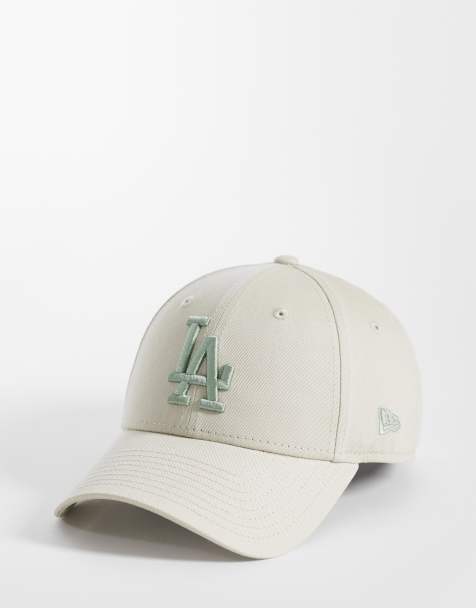 New Era LA Dodgers womens 9forty cap in beige - view 1